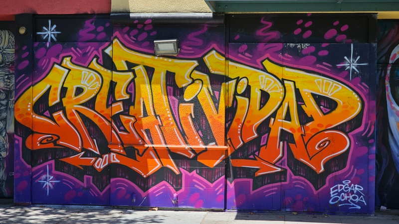 mural in San Jose by artist unknown.