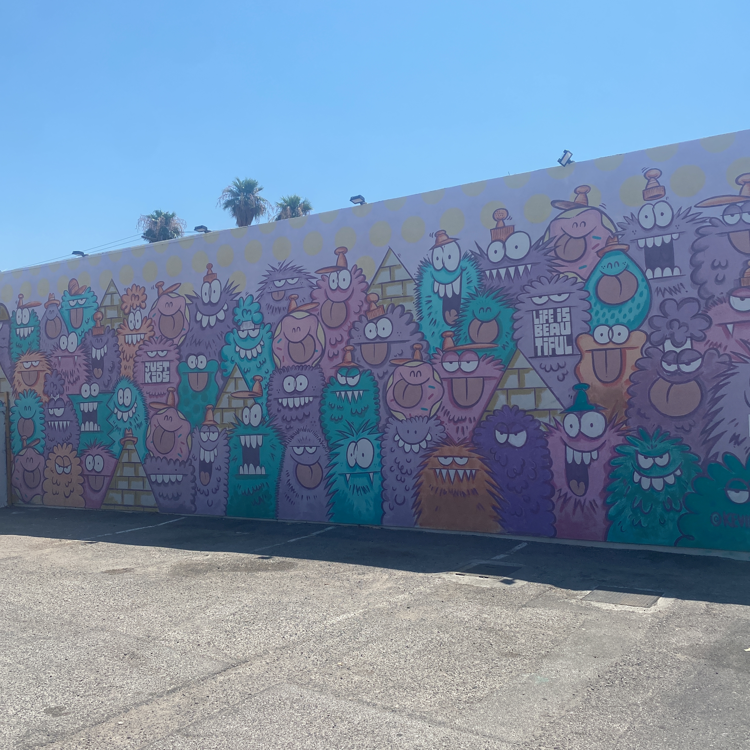 mural in Las Vegas by artist Kevin Lyons.