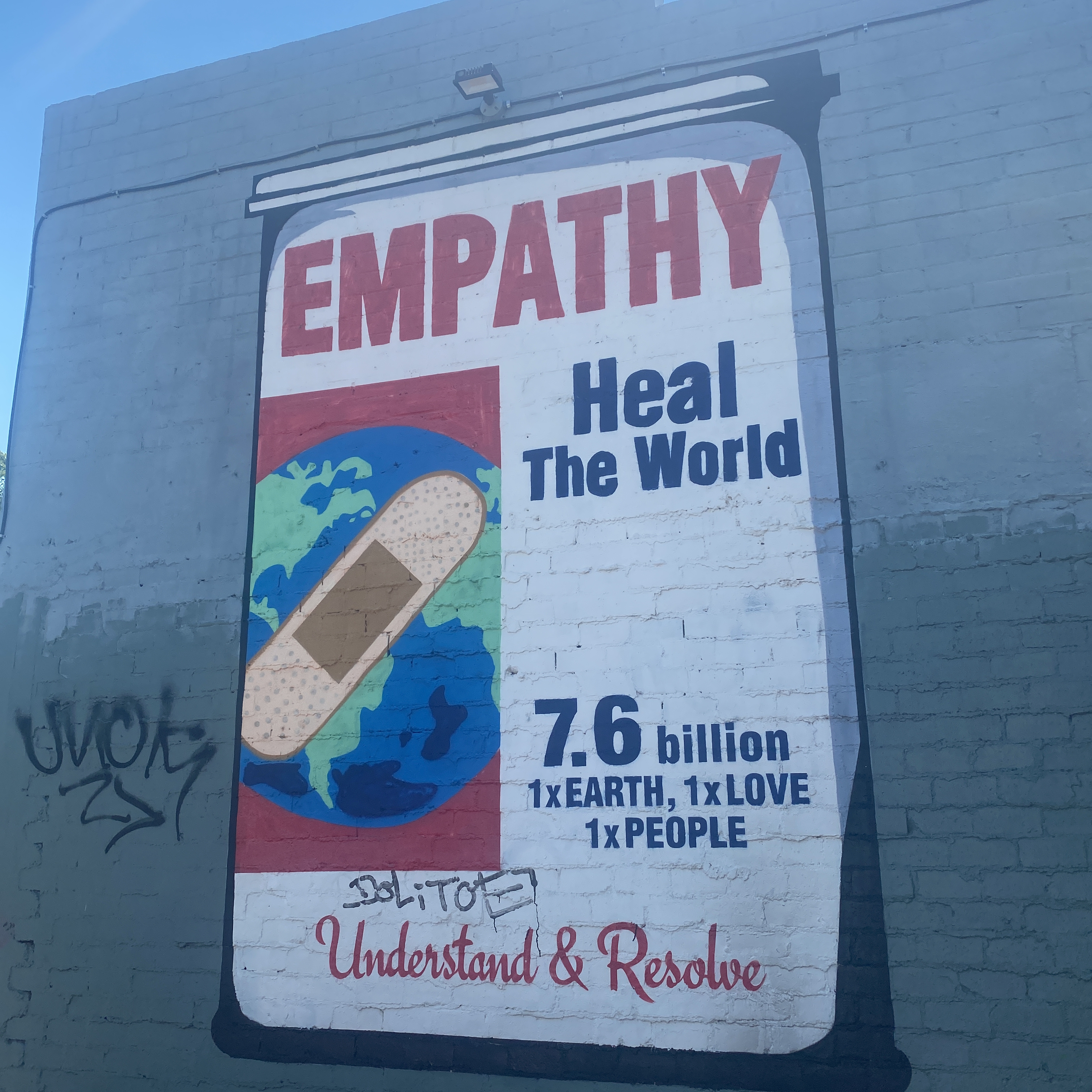 mural in Las Vegas by artist unknown.