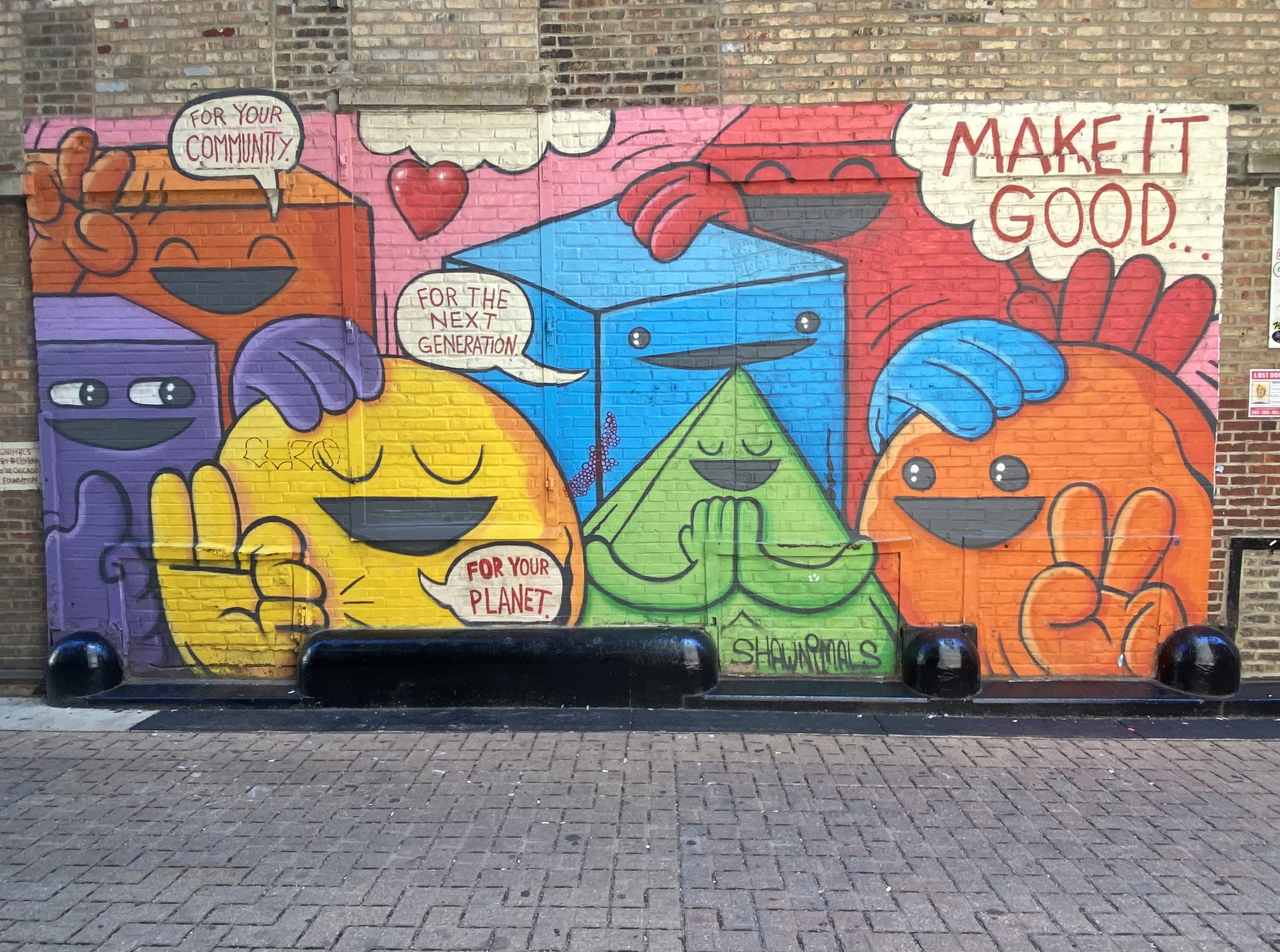 mural in Chicago by artist Shawn Smith.