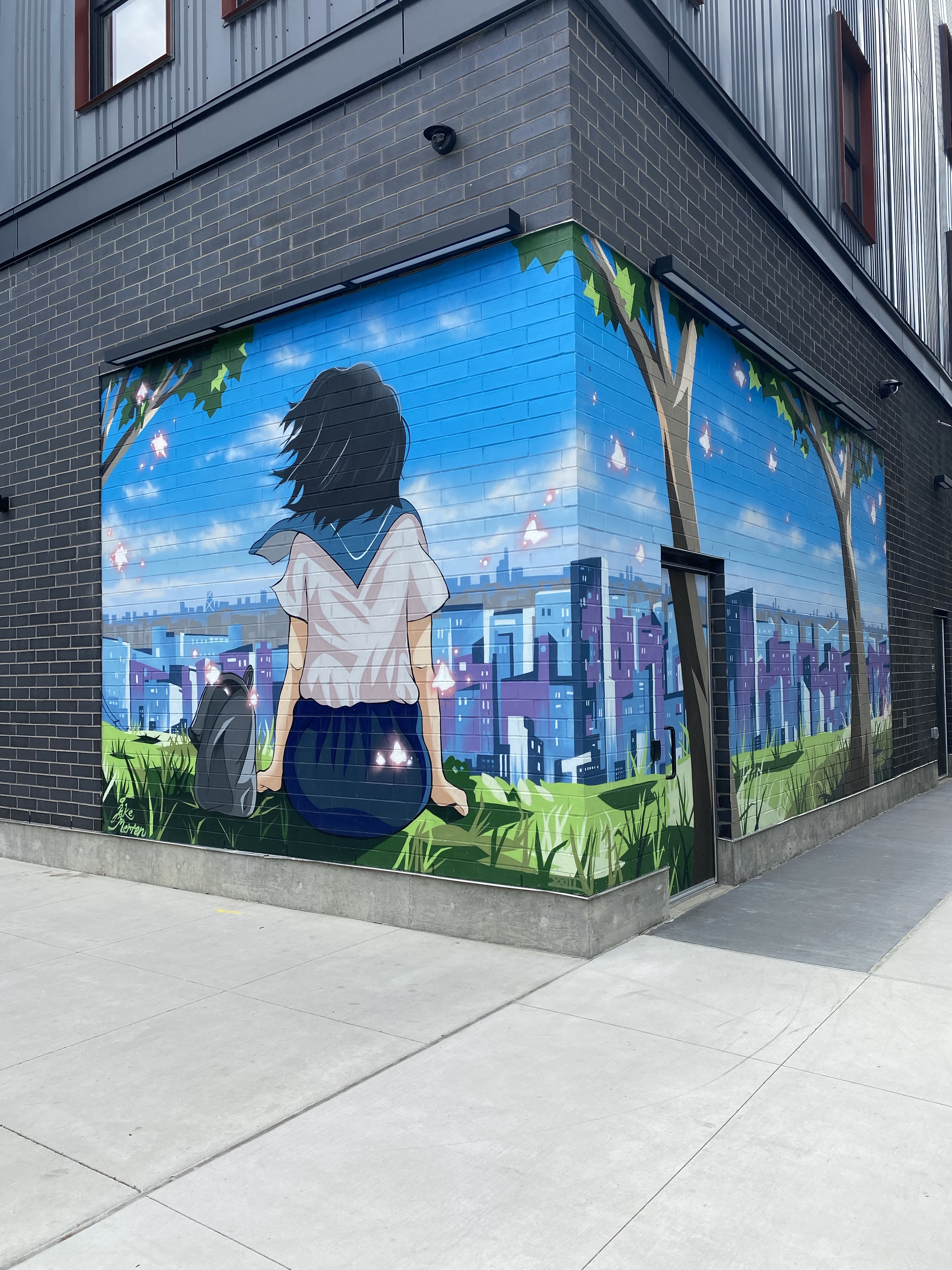 mural in Chicago by artist Jake Merten.