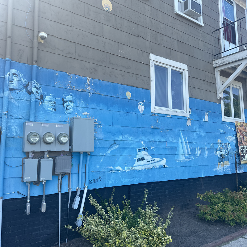 mural in Sheboygan by artist unknown.