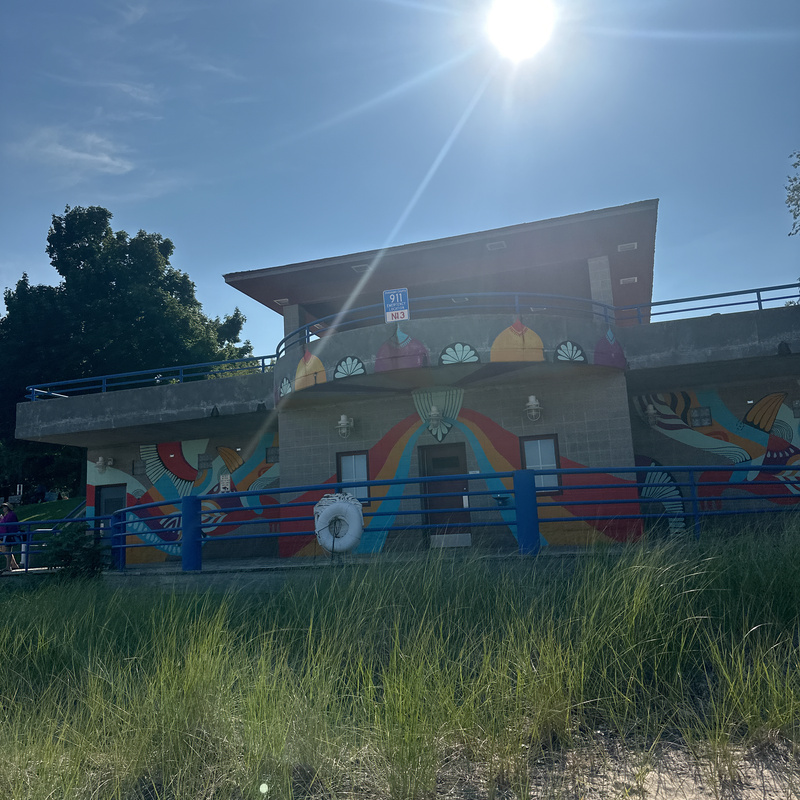 mural in Sheboygan by artist unknown.