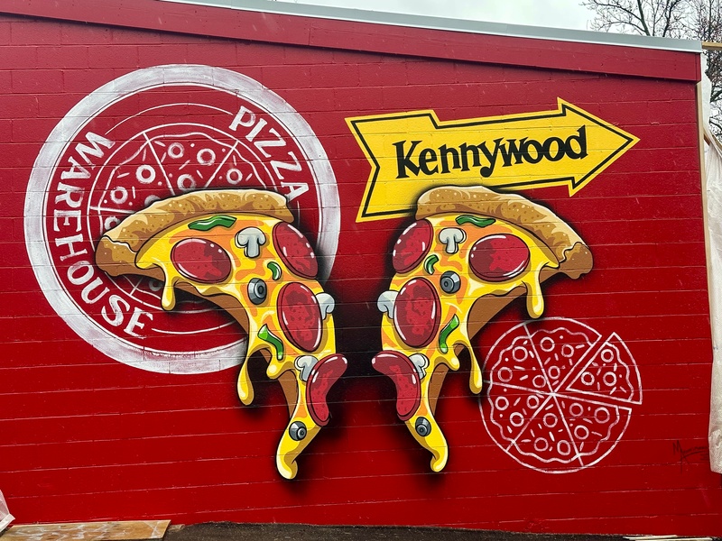 mural in West Mifflin by artist Mindy