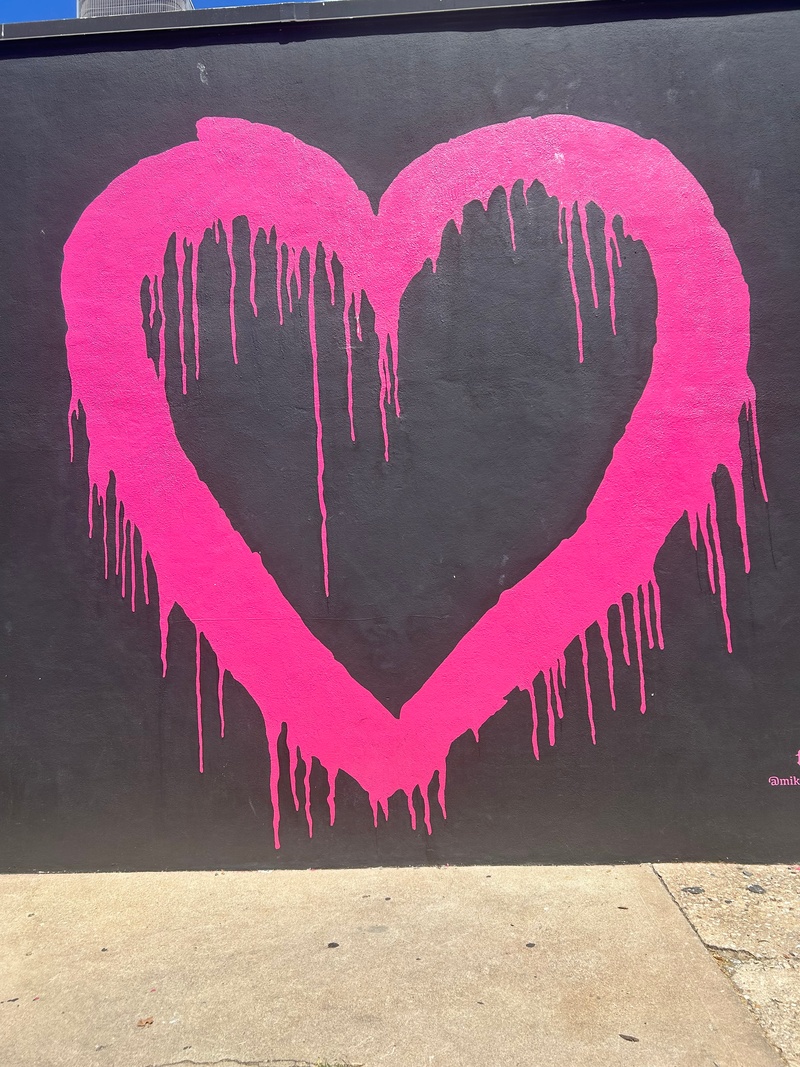 mural in Austin by artist unknown.