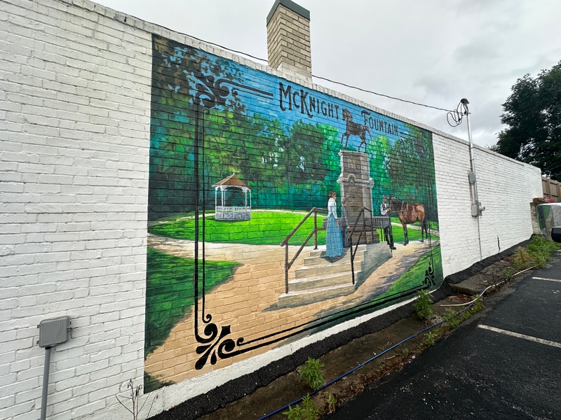 mural in Hannibal by artist unknown.