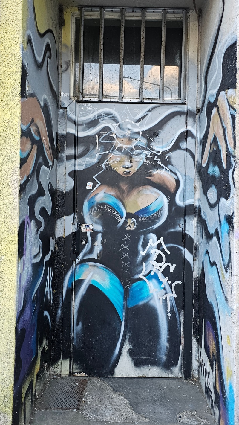 mural in Canberra by artist unknown.