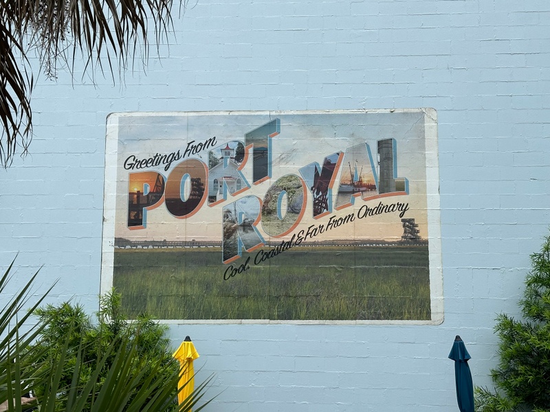mural in Port Royal by artist unknown.
