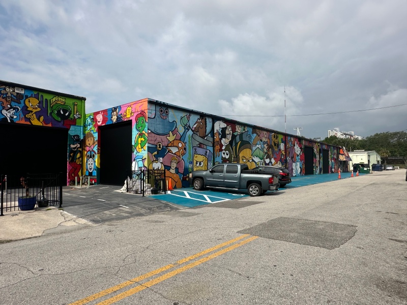 mural in Jacksonville by artist unknown.