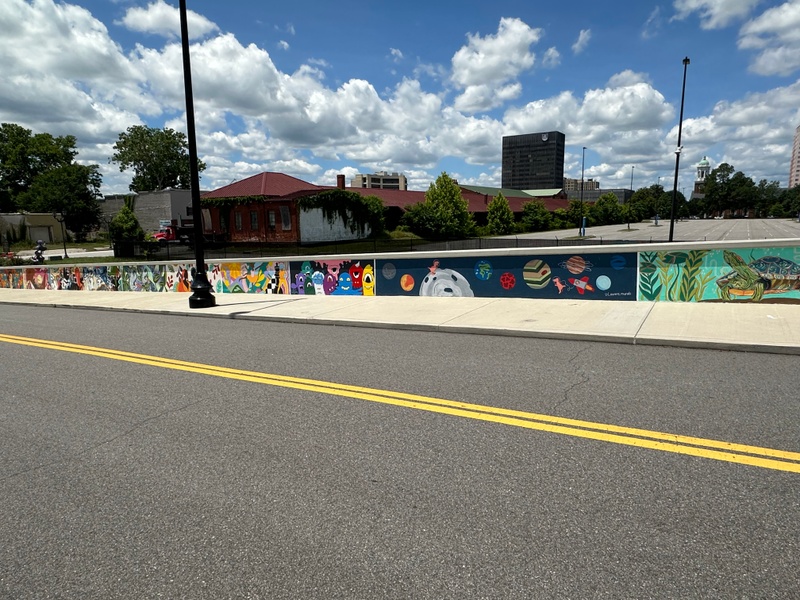 mural in Augusta by artist unknown.