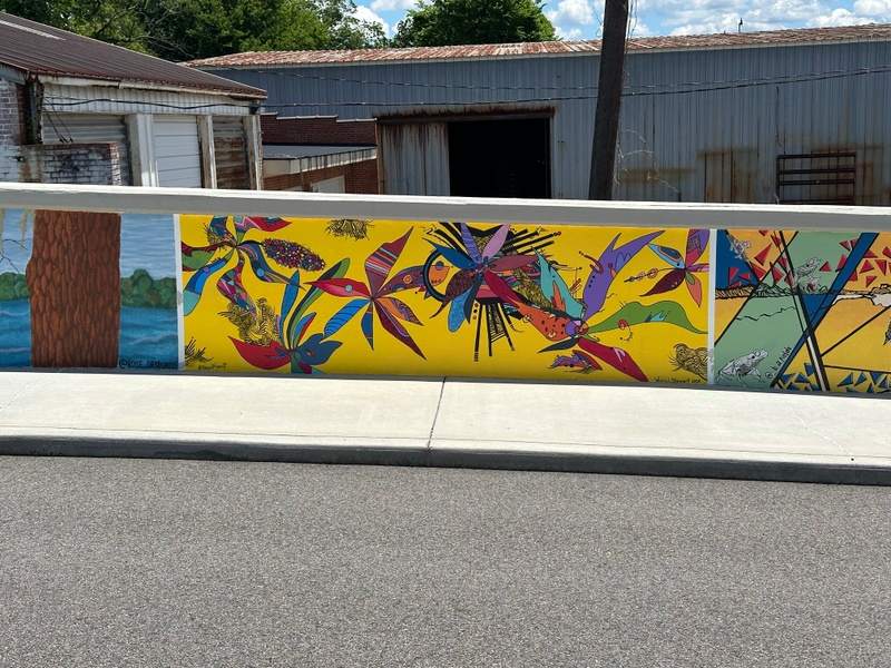 mural in Augusta by artist unknown.