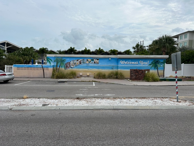 mural in Dunedin by artist unknown.