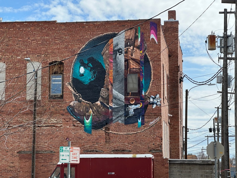 mural in Great Falls by artist Camer1.