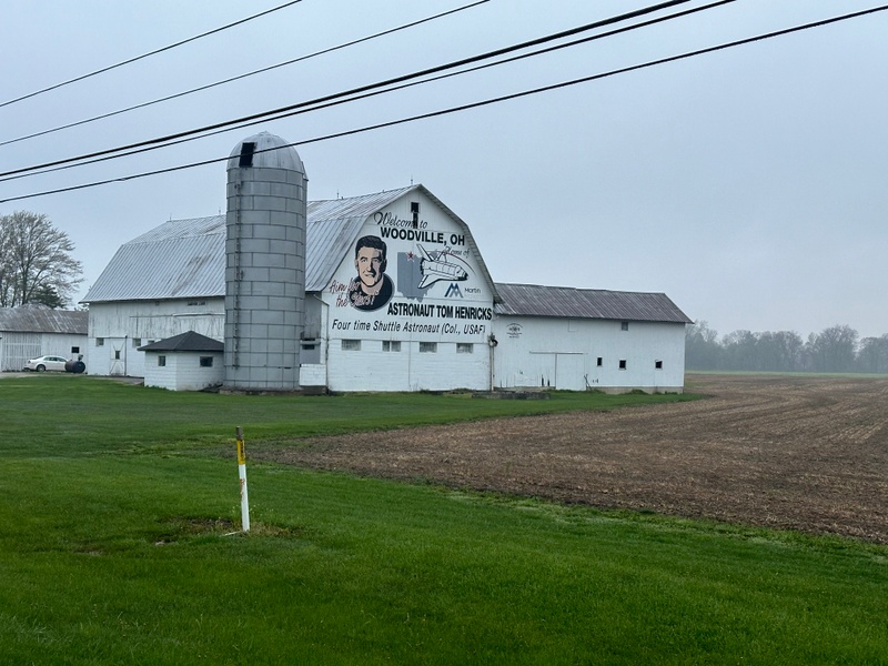 mural in Woodville by artist unknown.