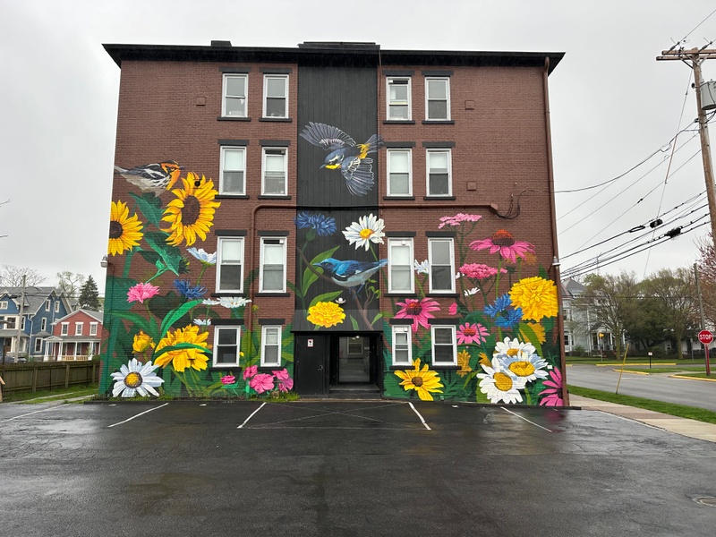 mural in Sandusky by artist unknown.