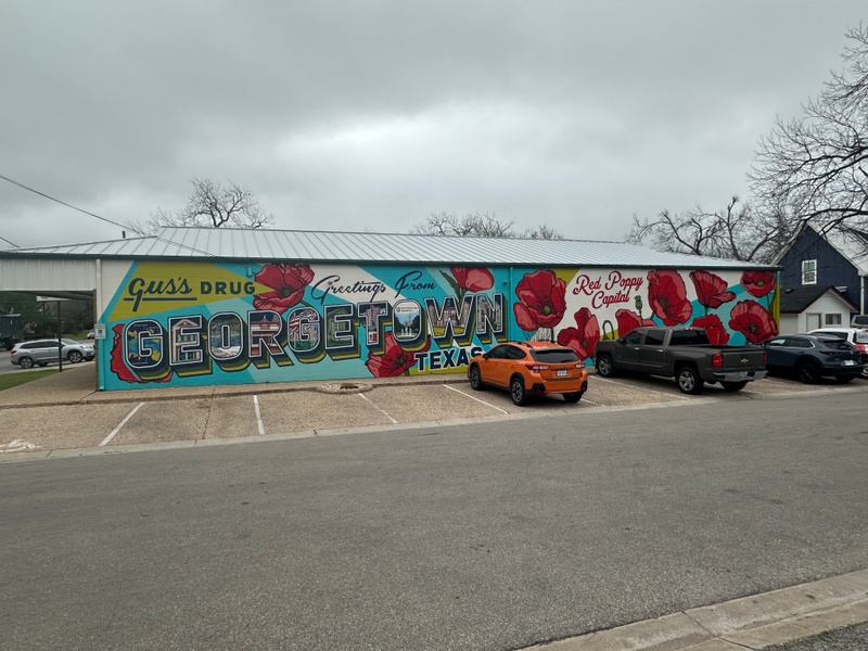 mural in Georgetown by artist unknown.