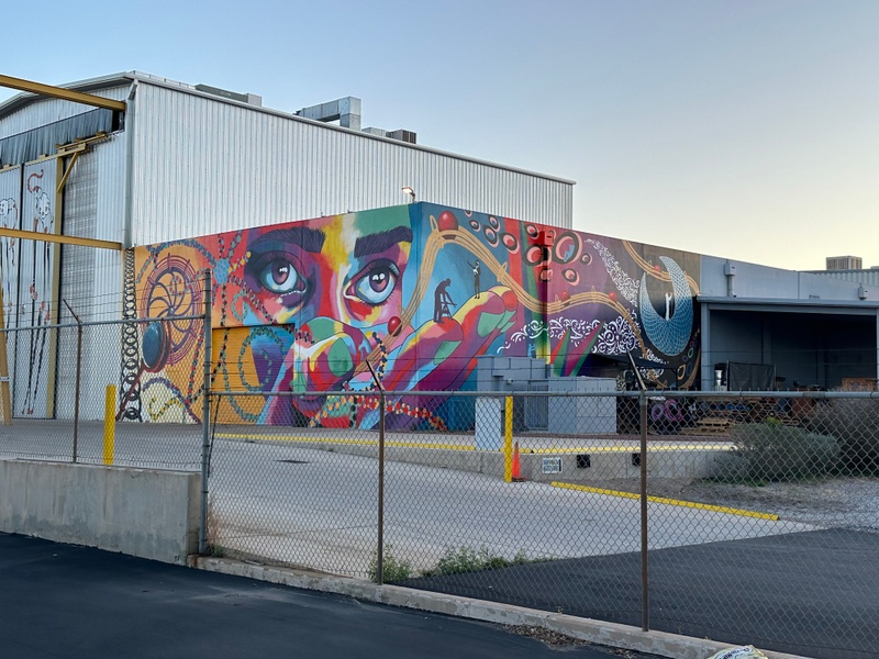 mural in Tucson by artist unknown.