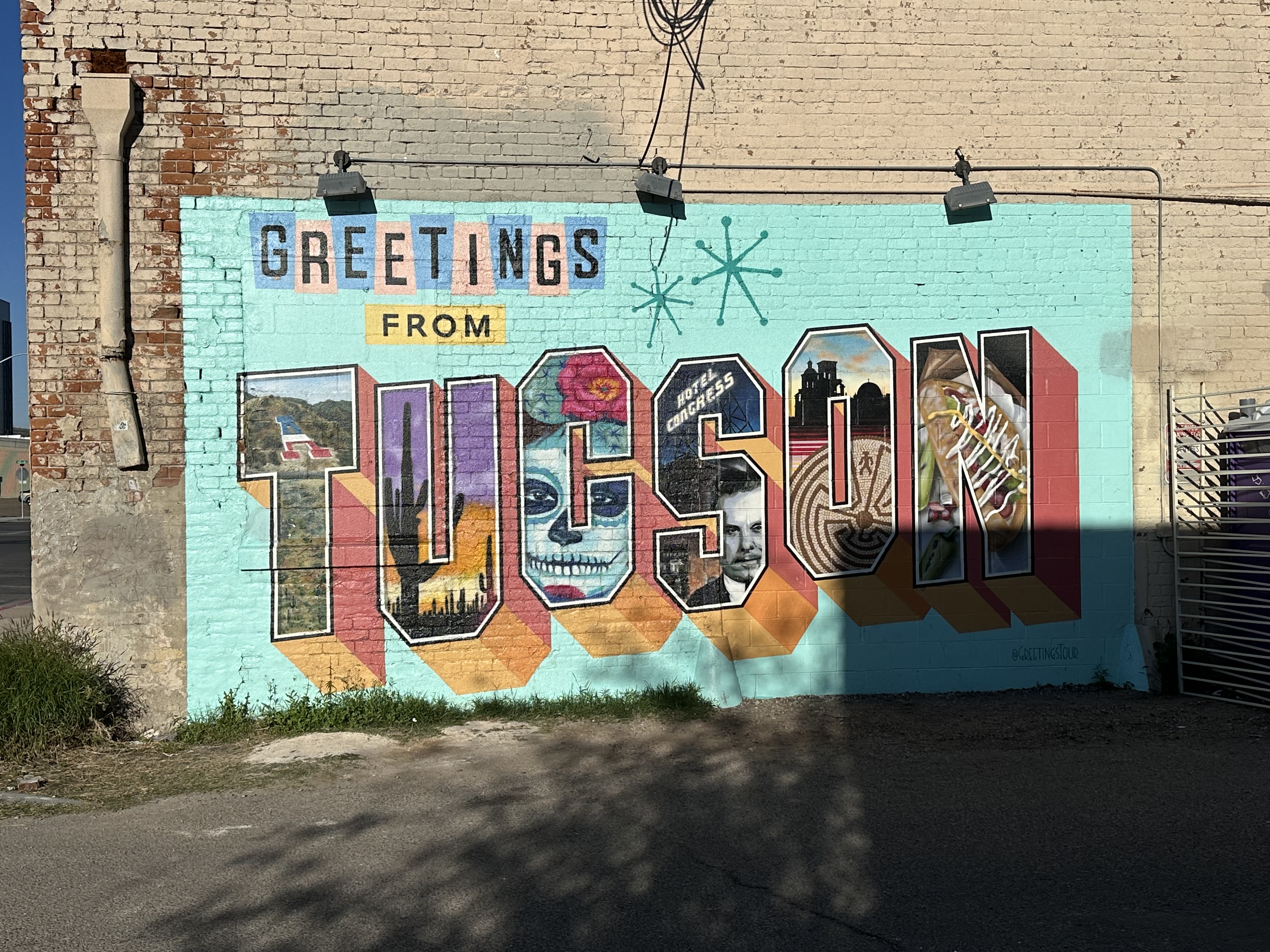 mural in Tucson by artist Greetings Tour.