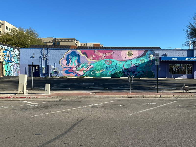mural in Tucson by artist unknown.