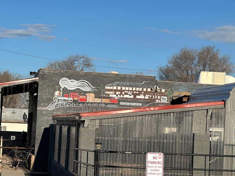 mural in Seligman by artist unknown.