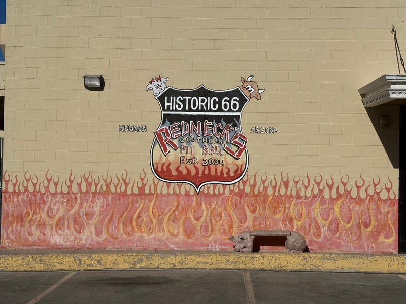 mural in Kingman by artist unknown.