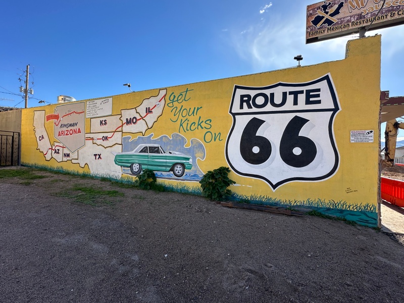mural in Kingman by artist unknown.