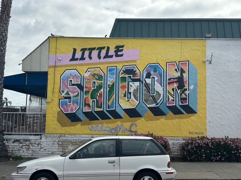 mural in San Diego by artist Greetings Tour.