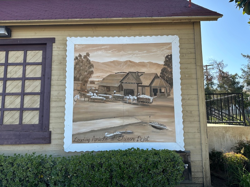 mural in Lake Elsinore by artist unknown.