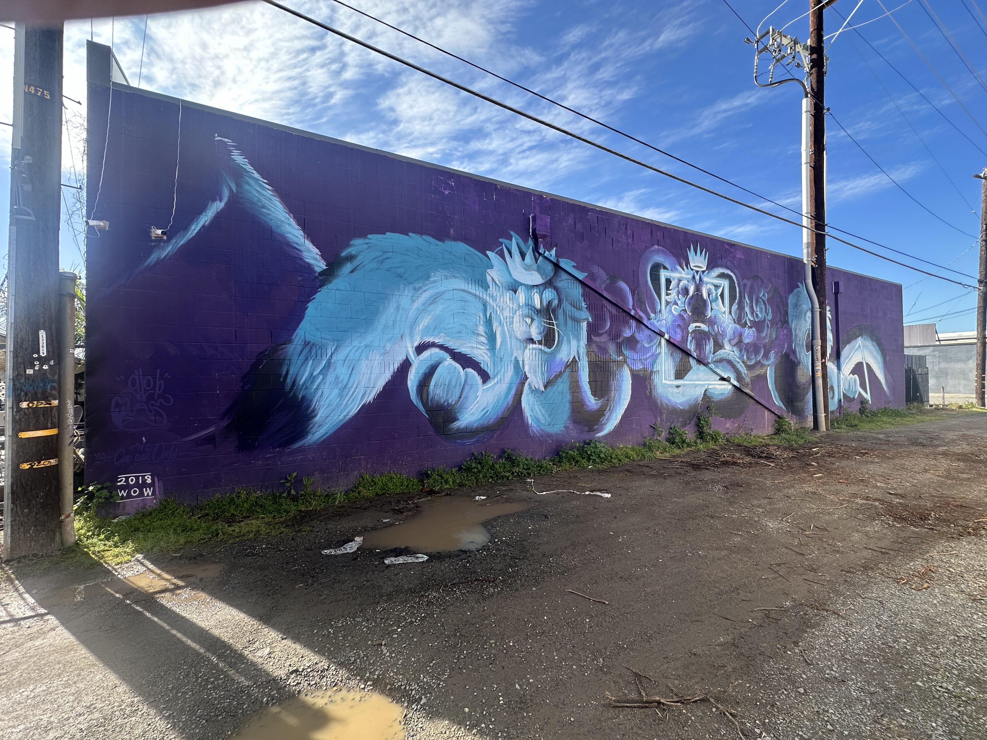 mural in Sacramento by artist Glob CDS.