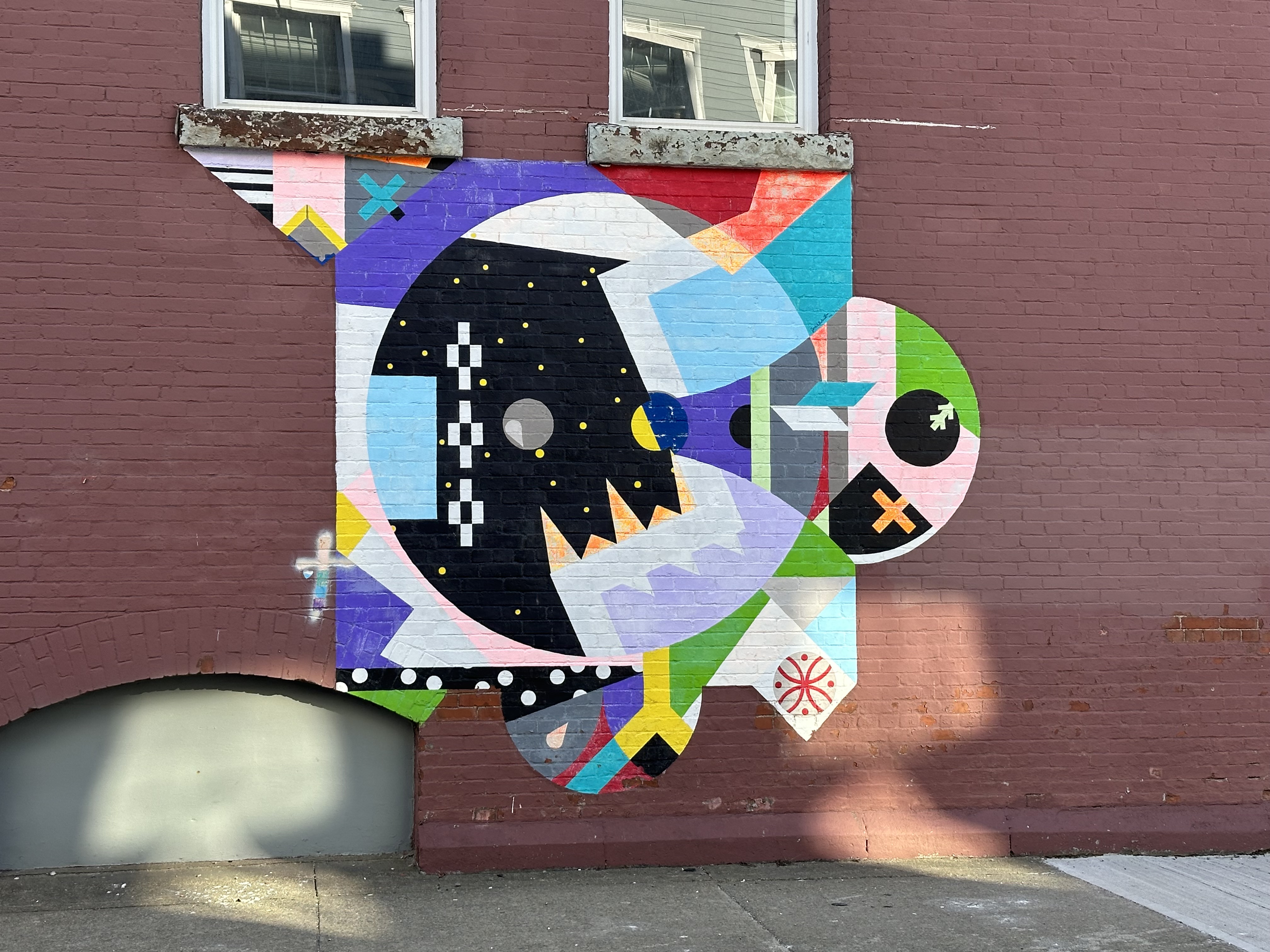 mural in Sydney by artist unknown.