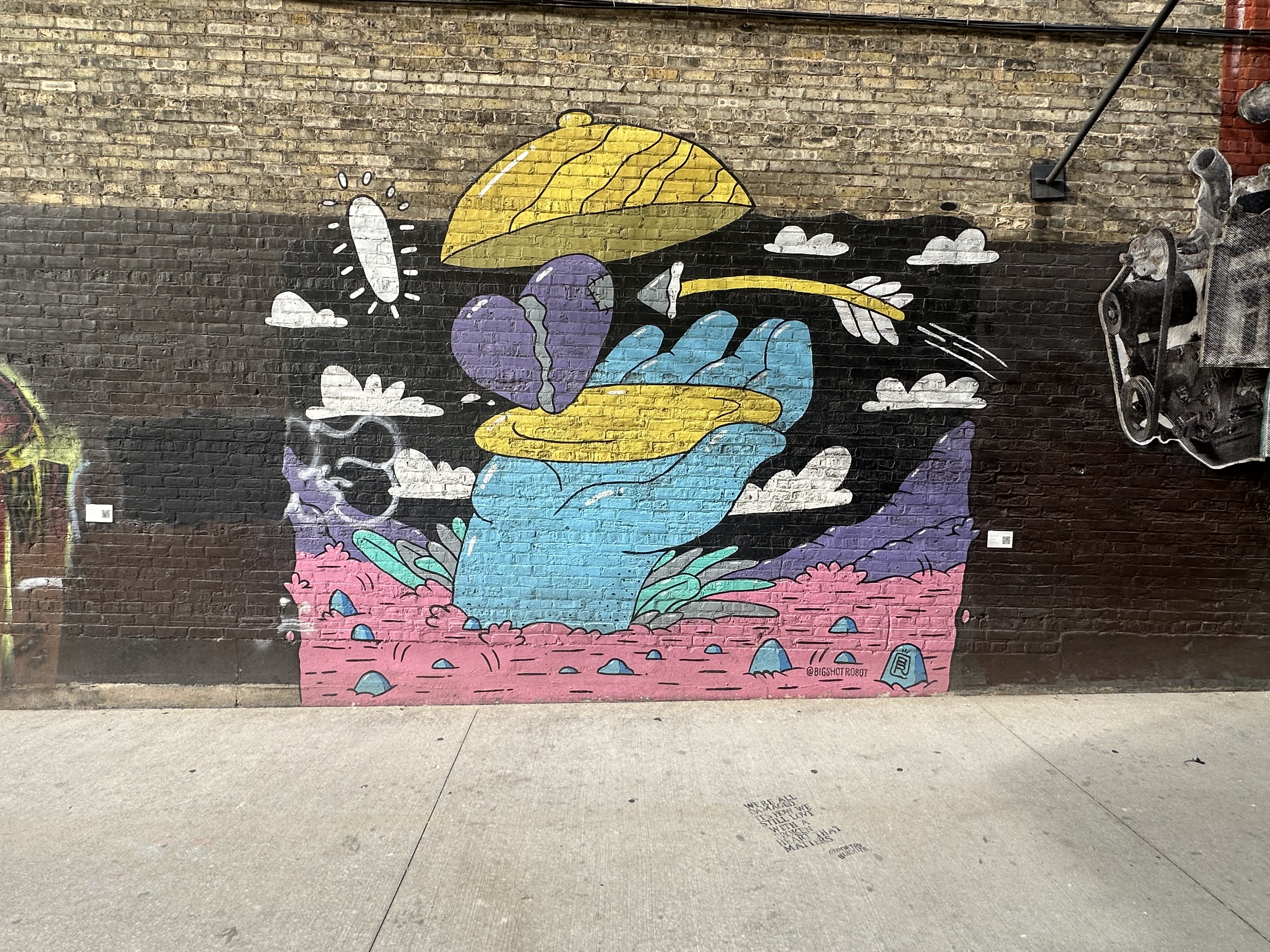 mural in Milwaukee by artist David Zimmerman.