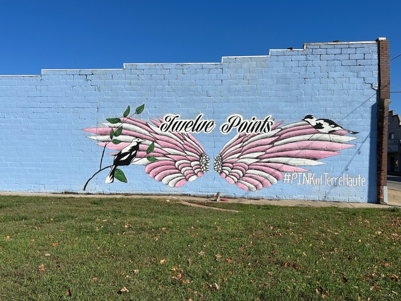 mural in Terre Haute by artist unknown.