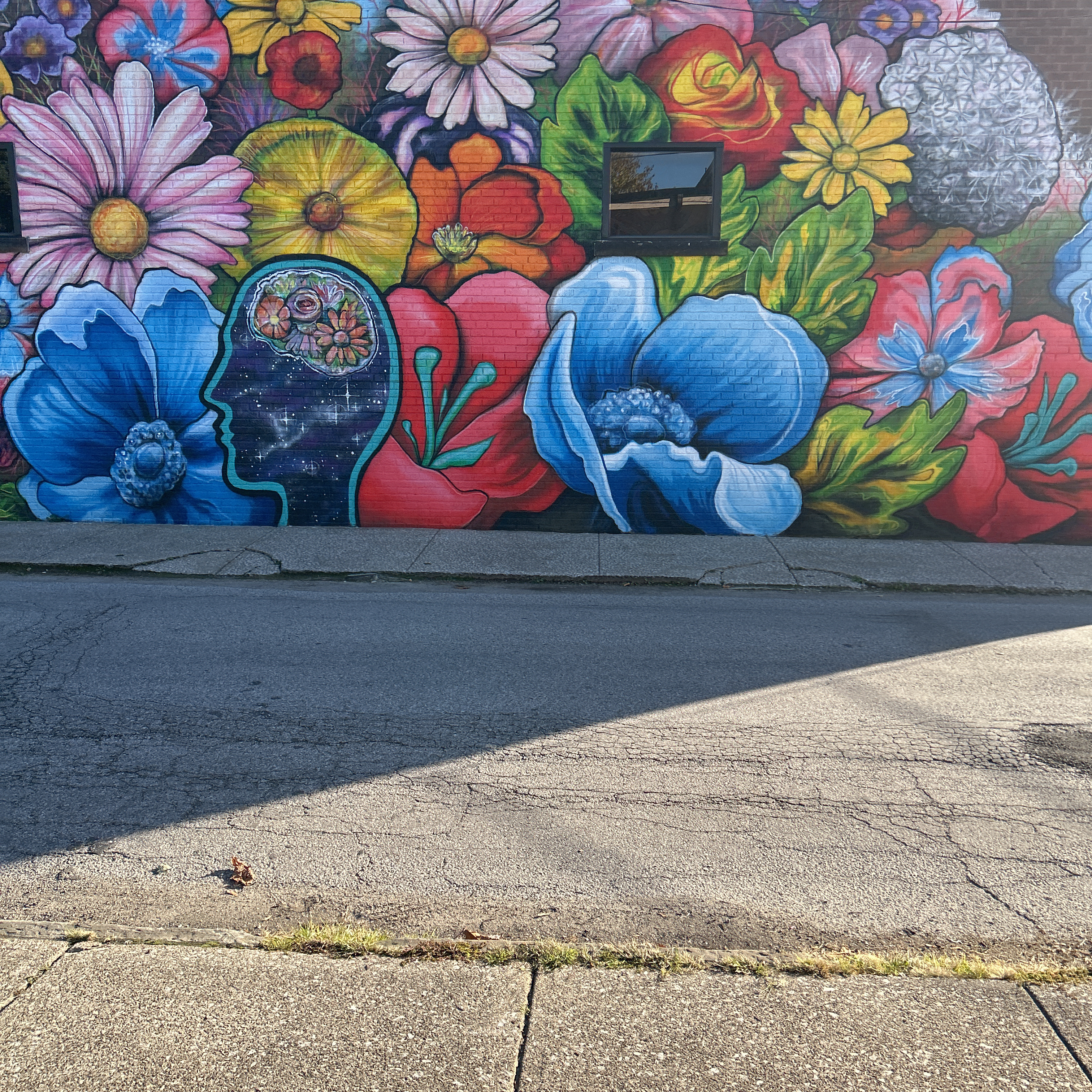 mural in Cleveland by artist Garrett Weider.