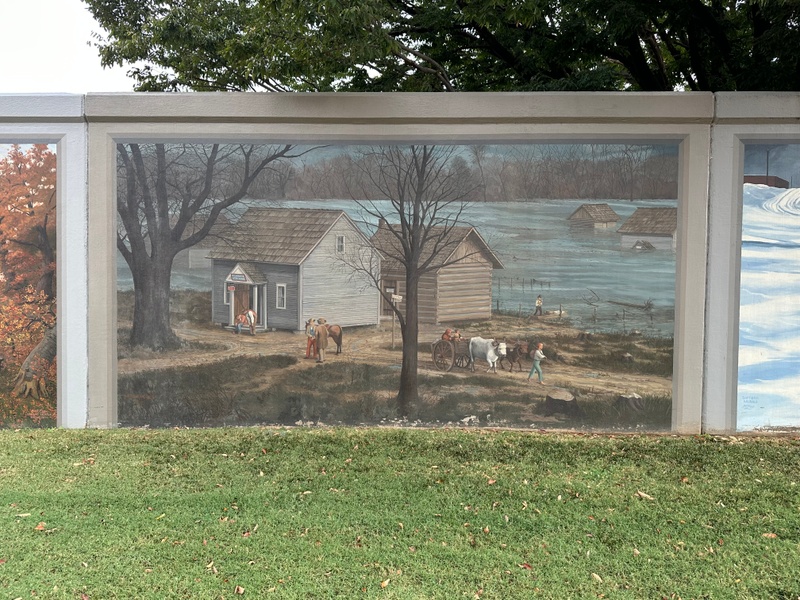 mural in Paducah by artist Robert Dafford.
