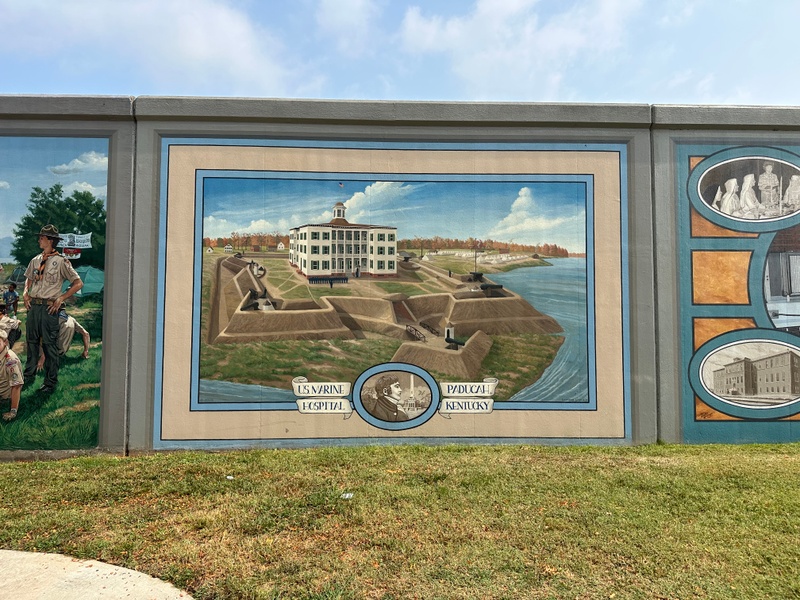 mural in Paducah by artist Robert Dafford.