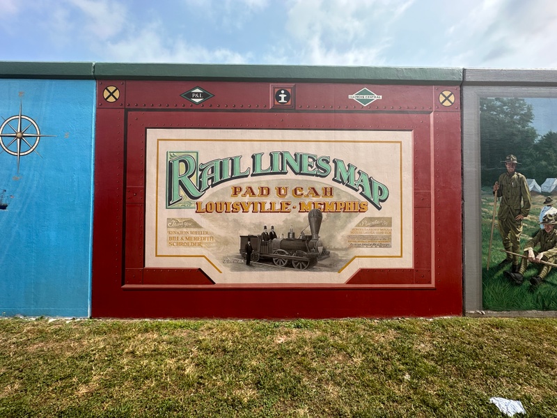 mural in Paducah by artist Robert Dafford.