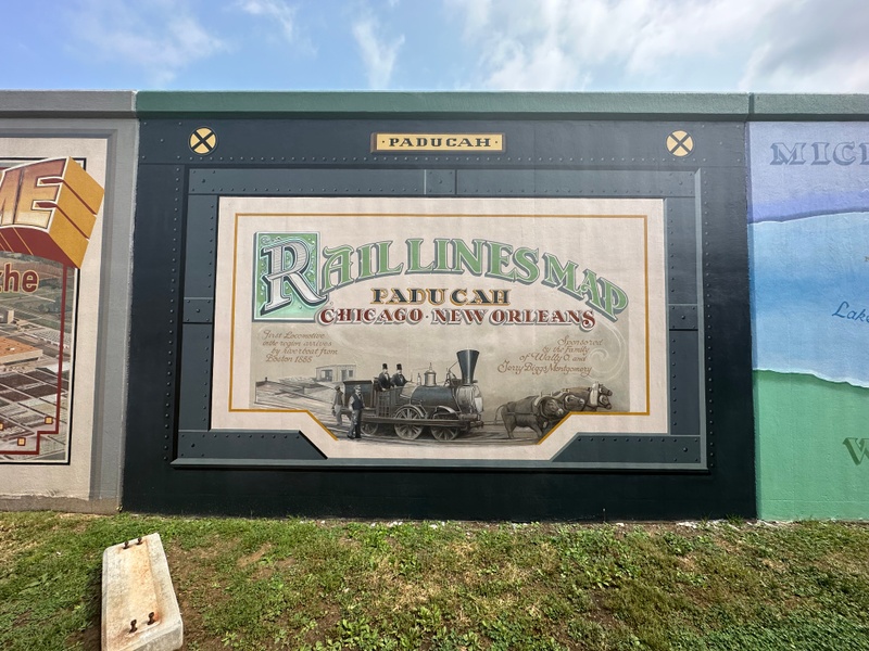 mural in Paducah by artist Robert Dafford.