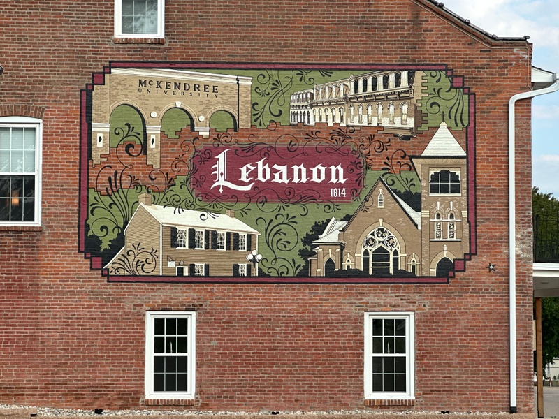 mural in Lebanon by artist unknown.