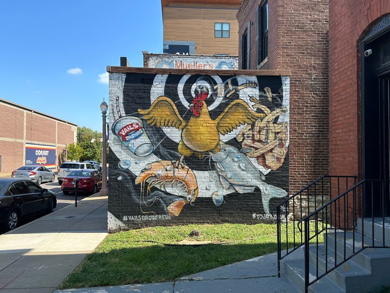mural in St. Louis by artist unknown.