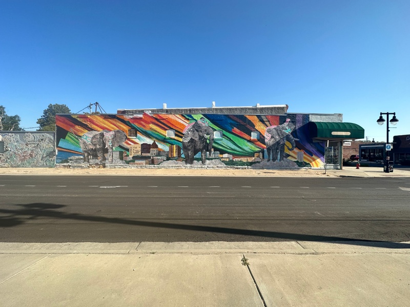 mural in Topeka by artist unknown.