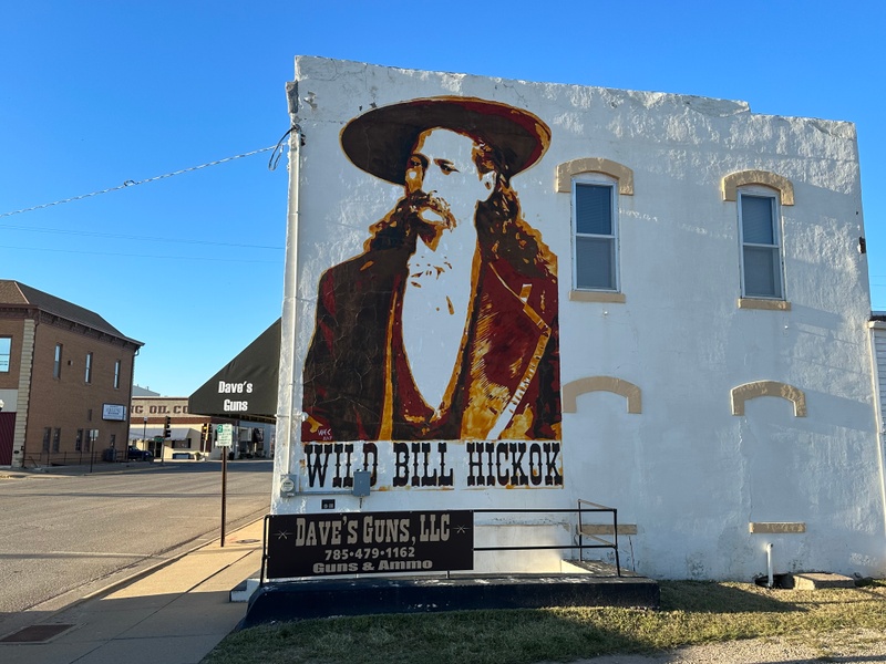 mural in Abilene by artist unknown.