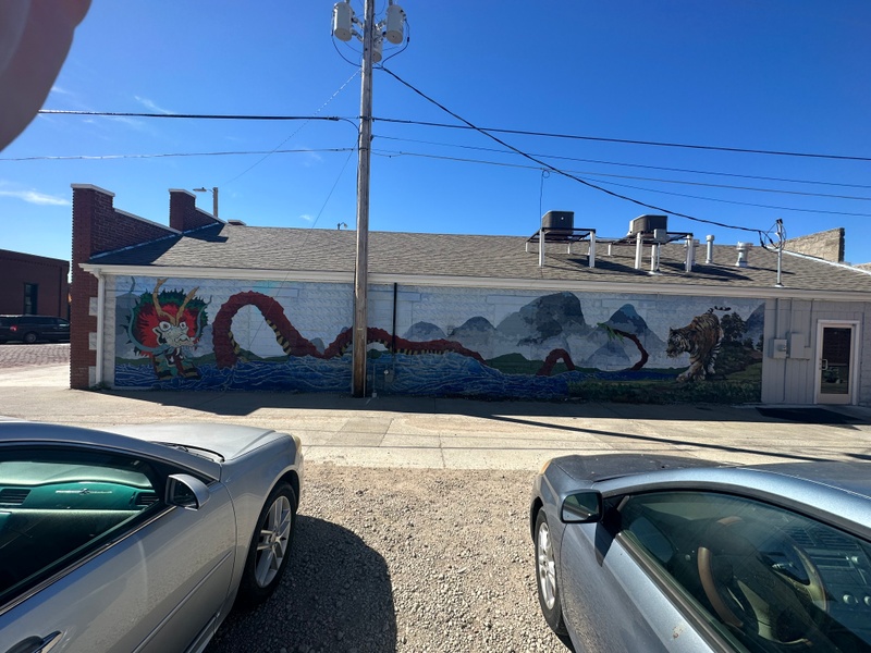 mural in Hays by artist unknown.
