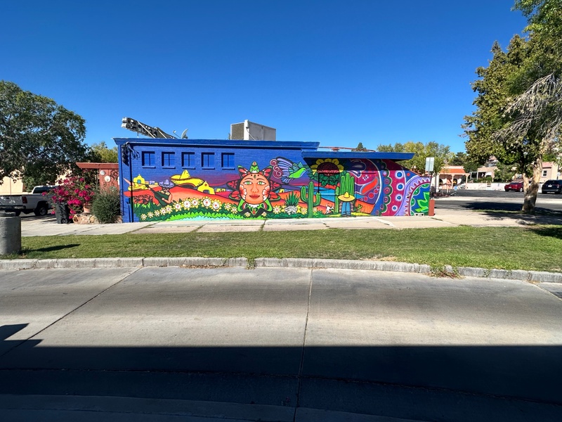 mural in Boulder City by artist unknown.