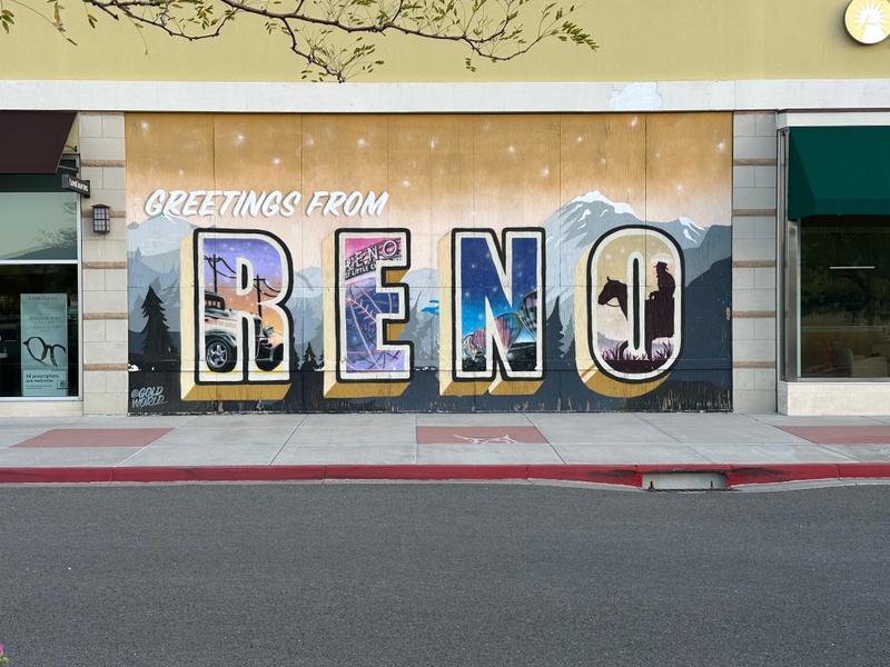mural in Reno by artist unknown.