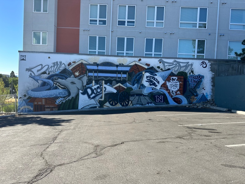 mural in Reno by artist unknown.