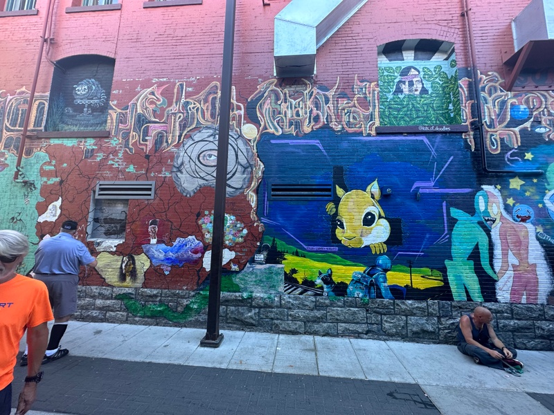 mural in Boise by artist unknown.