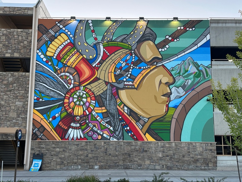 mural in Ogden by artist unknown.