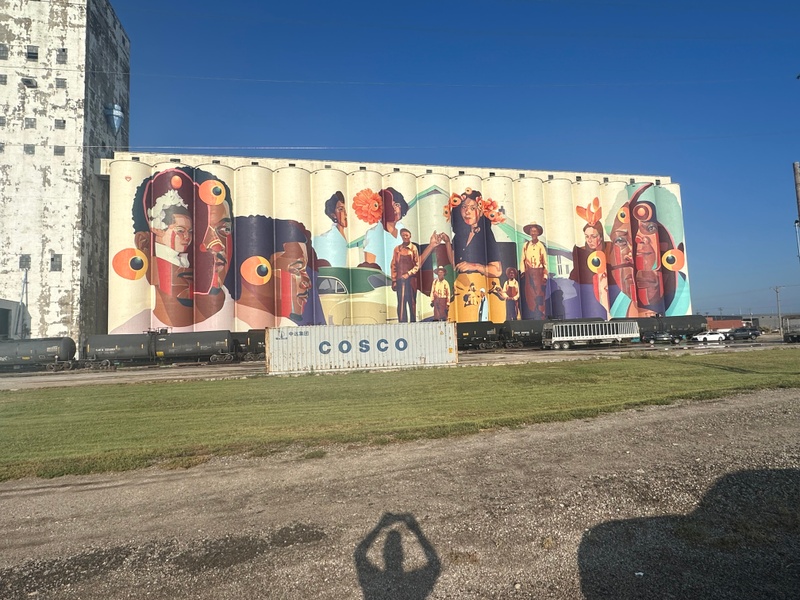 mural in Wichita by artist Armando Minjarez Monarrez.