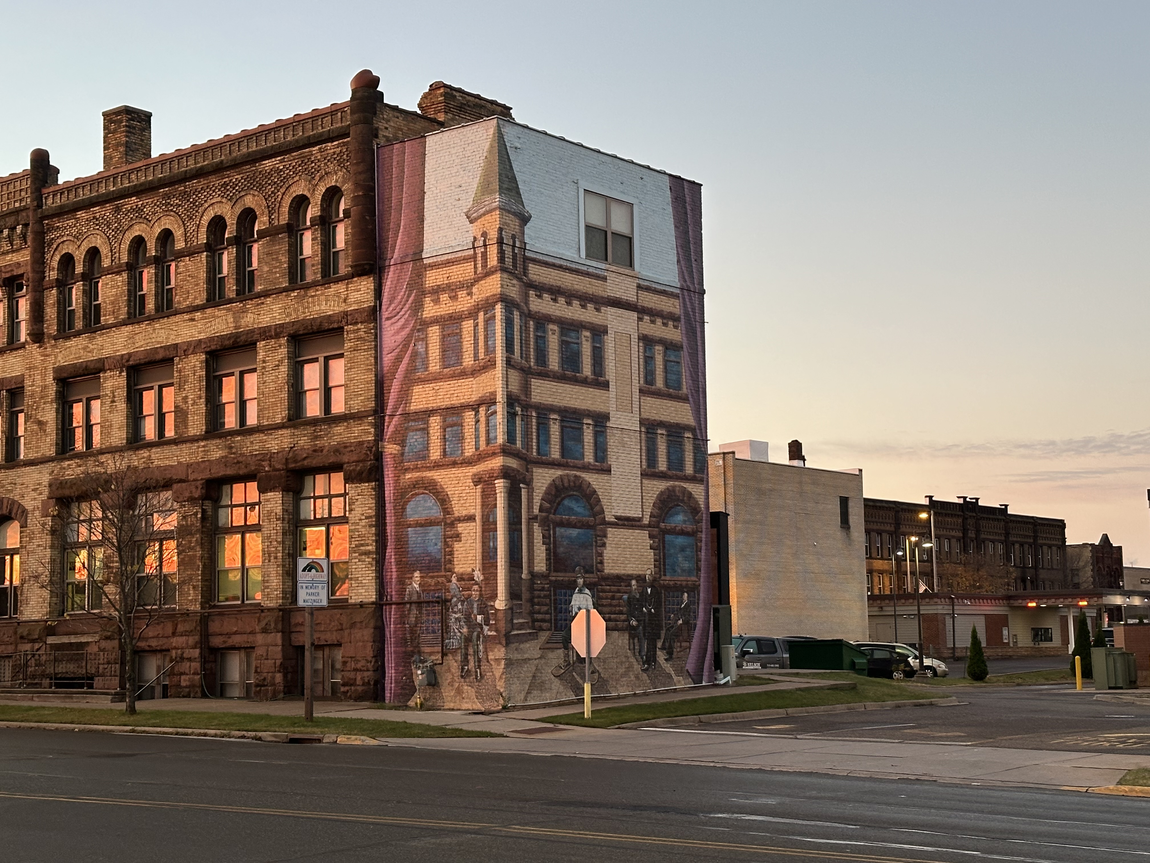 mural in Ashland by artist unknown.
