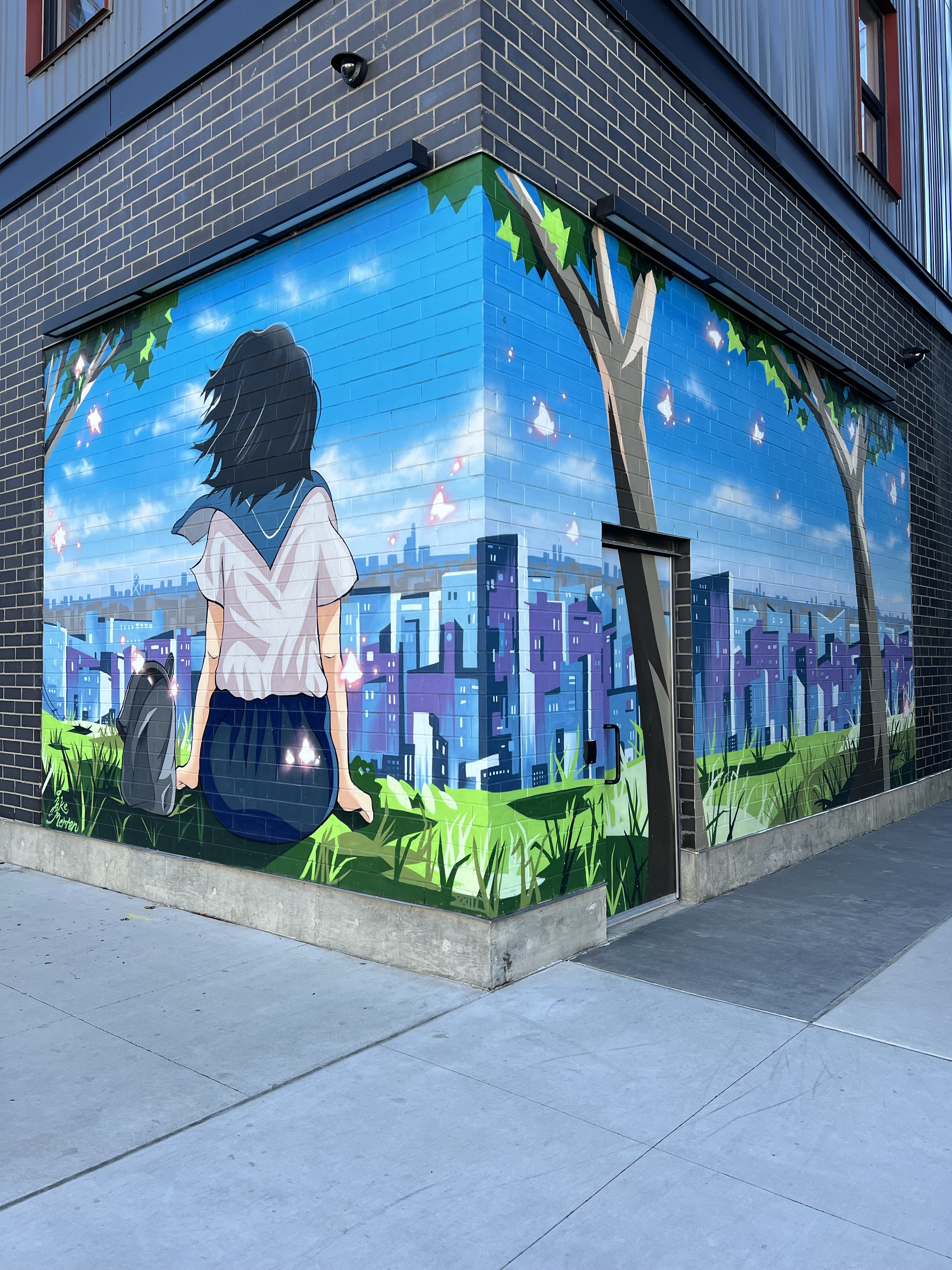 mural in Chicago by artist Jake Merten.